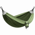 Hamac en nylon vert 260x140 cm